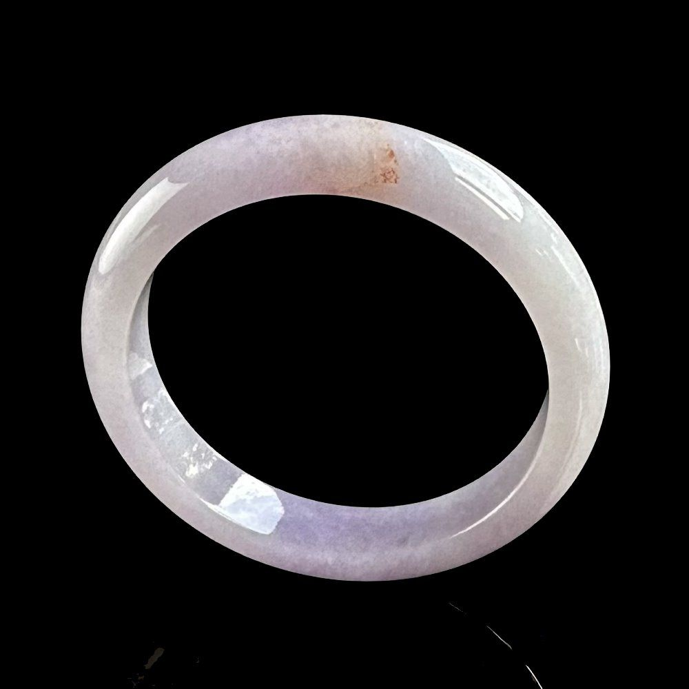 01 Icy Violet Jadeite Bracelet #55mm 3 Icy Violet Jadeite Bangle #55mm
