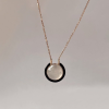 03 High Icy Champagne Round Bead Jadeite Necklace 2 High Icy Champagne Round Bead Jadeite Necklace