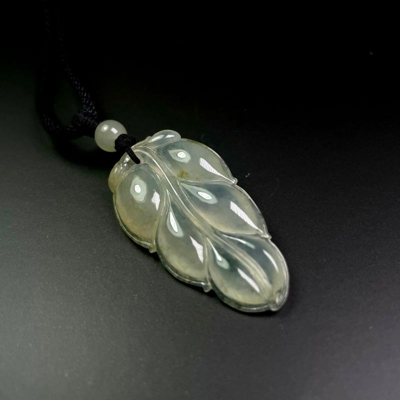06 Icy Jadeite Pendant Successful Career 3 Icy Jadeite Pendant - Successful Career