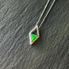 08 Old Mine Type Emerald Green Jadeite Pendant 4 Old Mine Type Emerald Green Jadeite Pendant