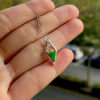 08 Old Mine Type Emerald Green Jadeite Pendant 5 Old Mine Type Emerald Green Jadeite Pendant