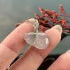 09 Old Mine Glass-Type Glossy White Jadeite Pendant Gourd 3 Old Mine Glass-Type Glossy White Jadeite Pendant Gourd