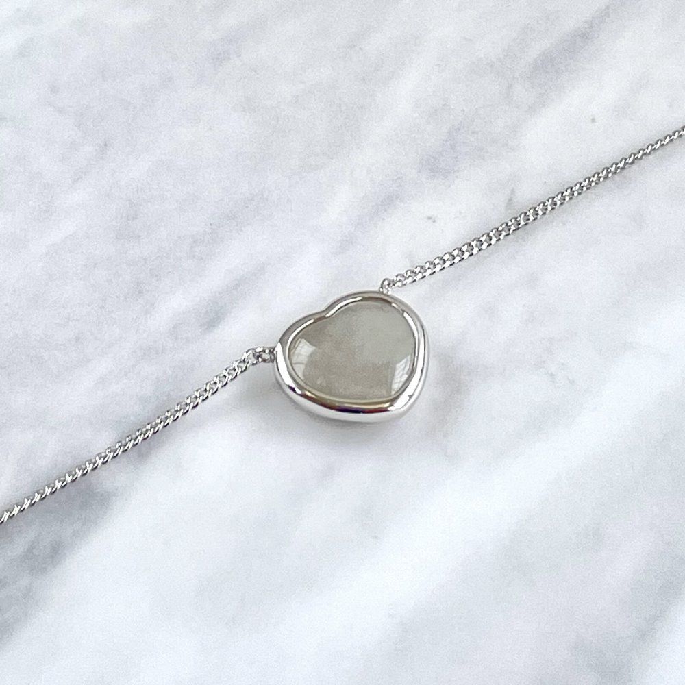 Enchanting White Jadeite | Necklace